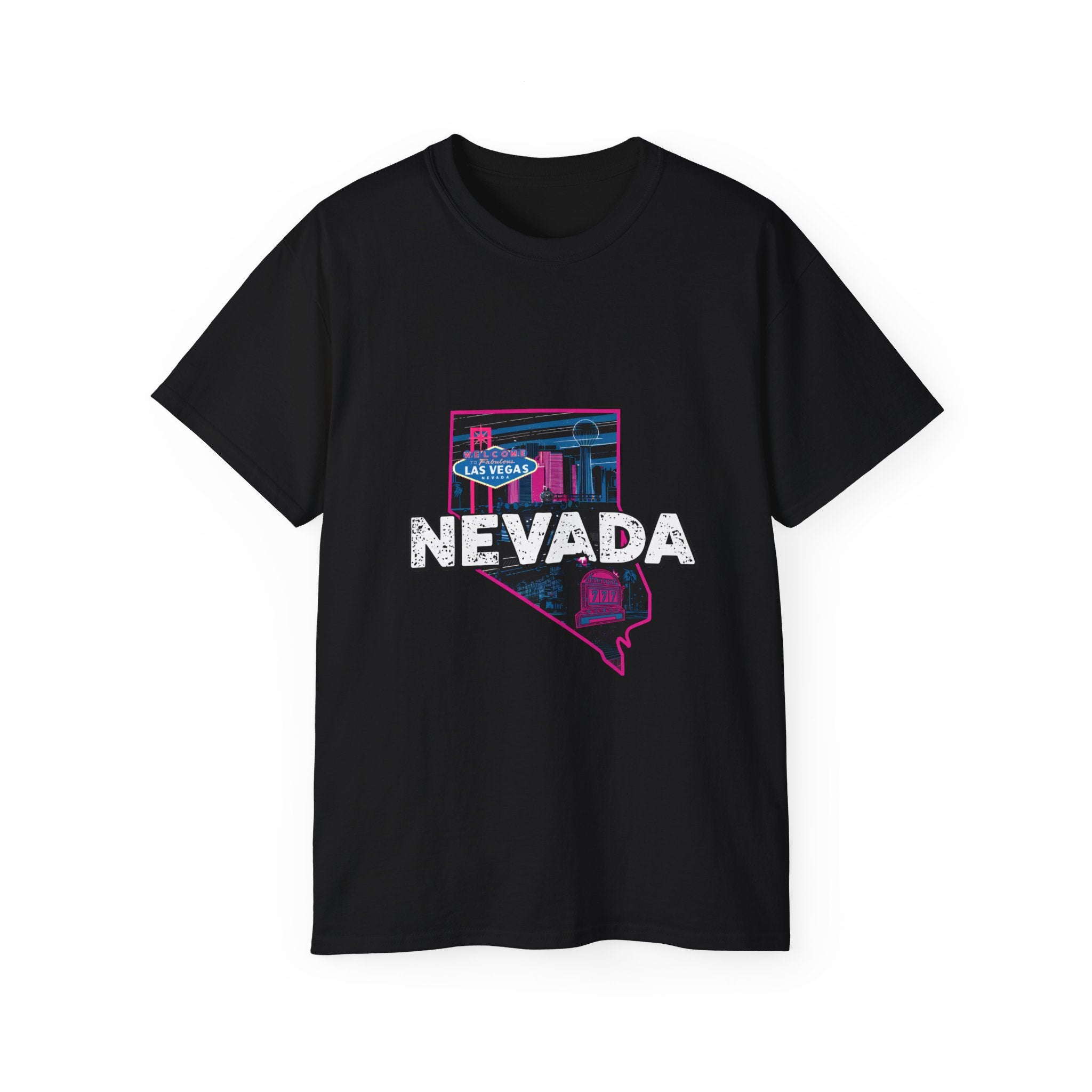 Retro  Iconic U.S. States : Nevada t-shirt