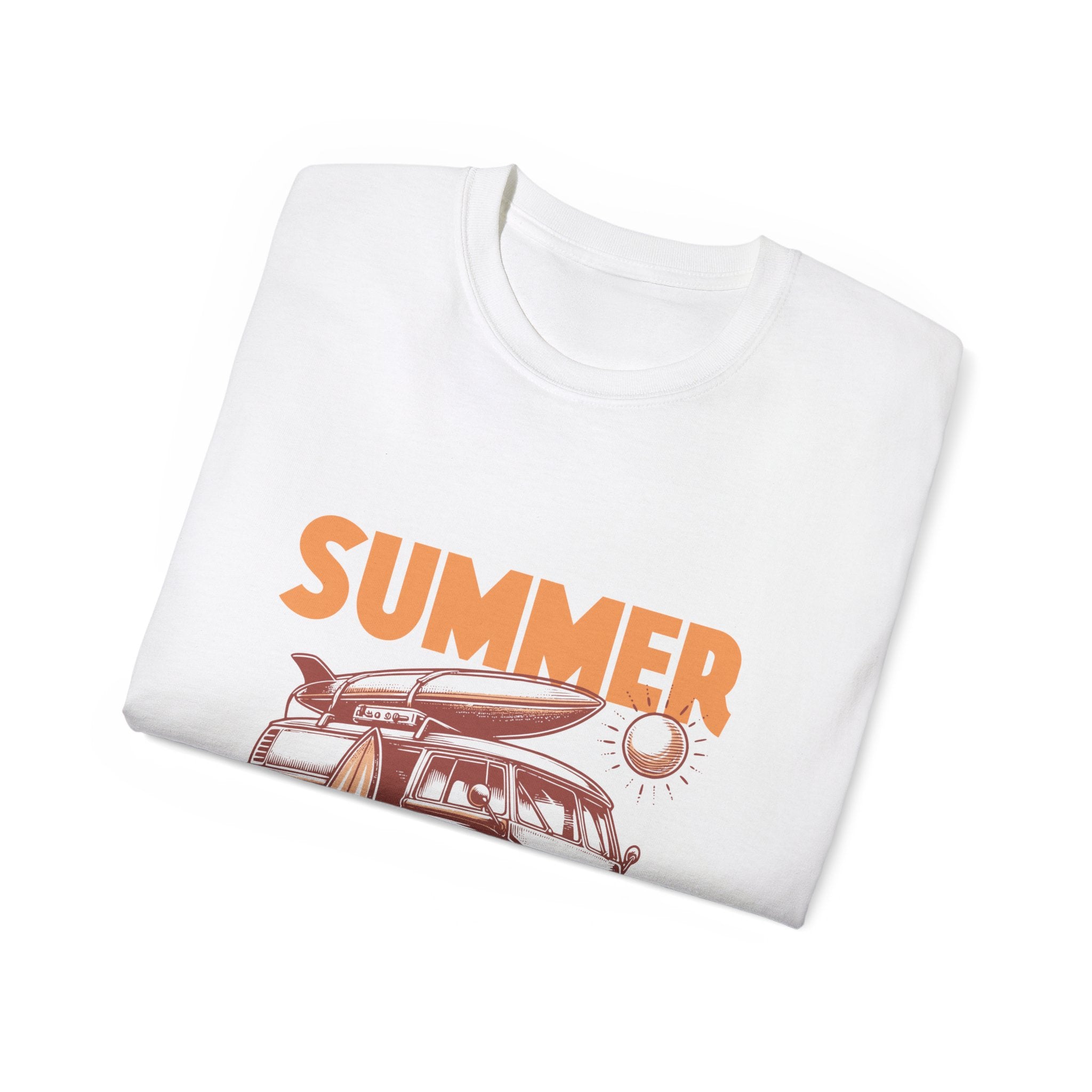 Plage d'été vintage : t-shirt Summer Vibes