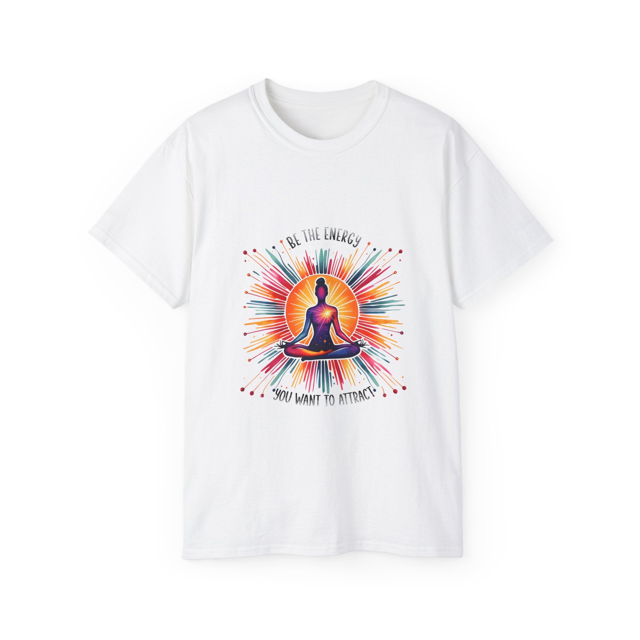 T-shirt de yoga, t-shirt de méditation, t-shirt Be the Energy