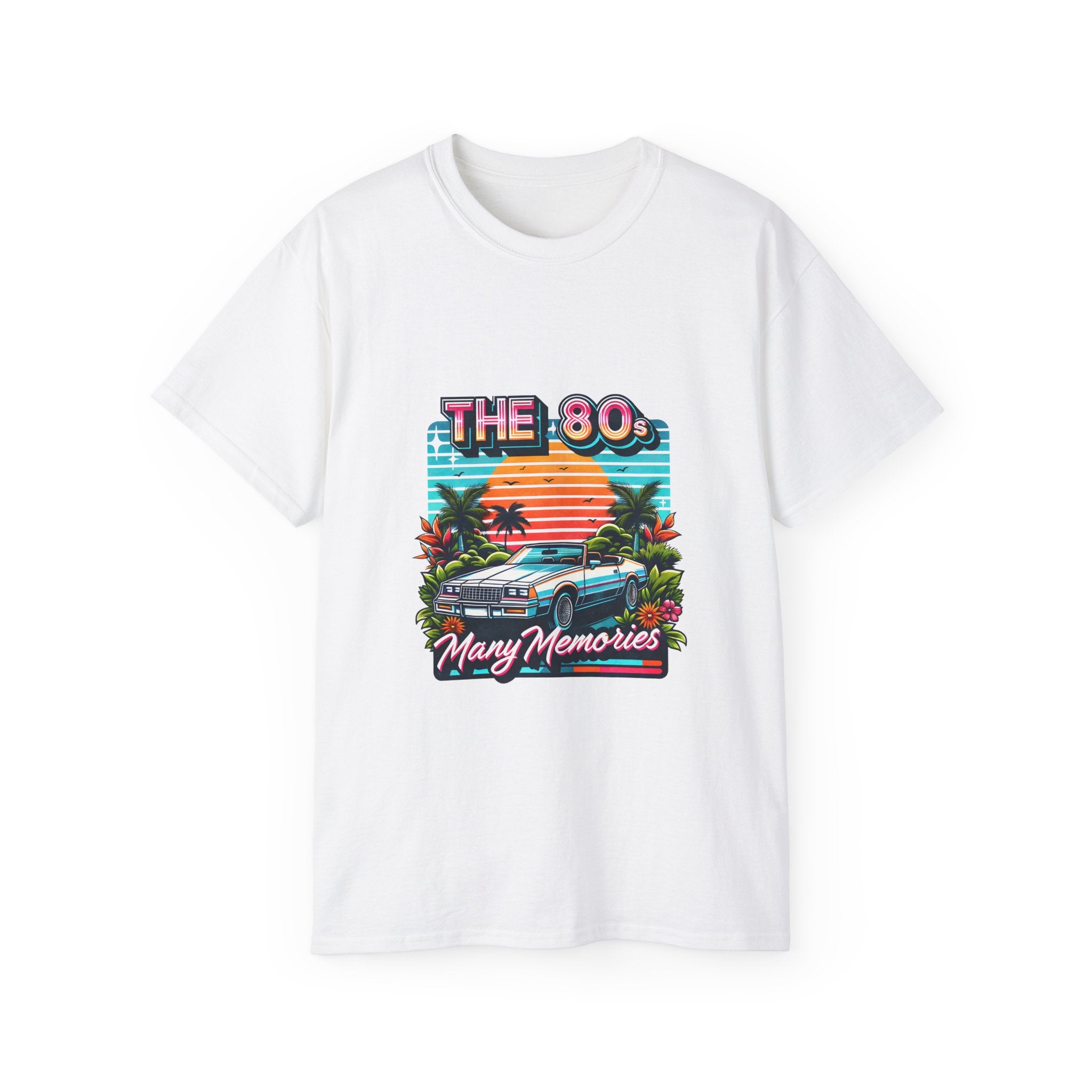 Vintage Retro 80's : The 80's t-shirt