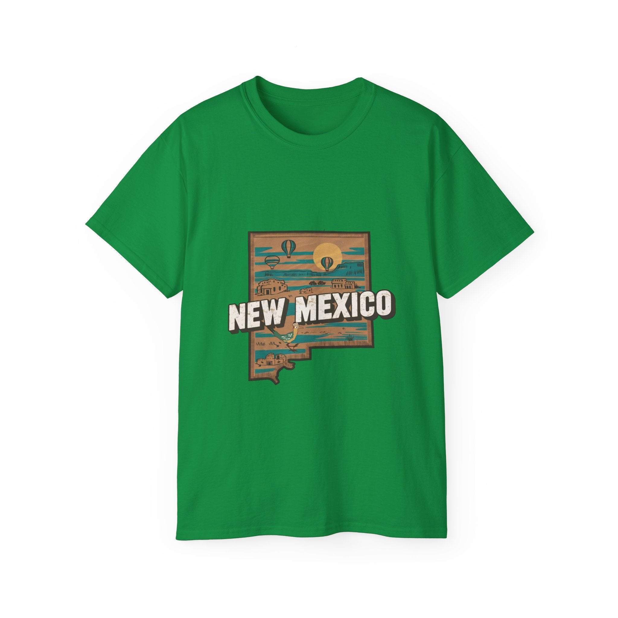 États américains emblématiques rétro : t-shirt Nouveau-Mexique