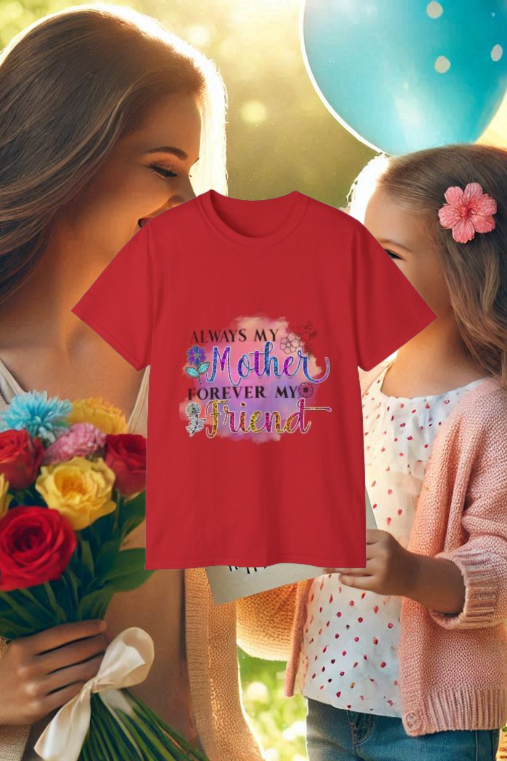 Mother's Day Love Mom T-Shirt Collection – Celebrate Mom in Style - Unikiff