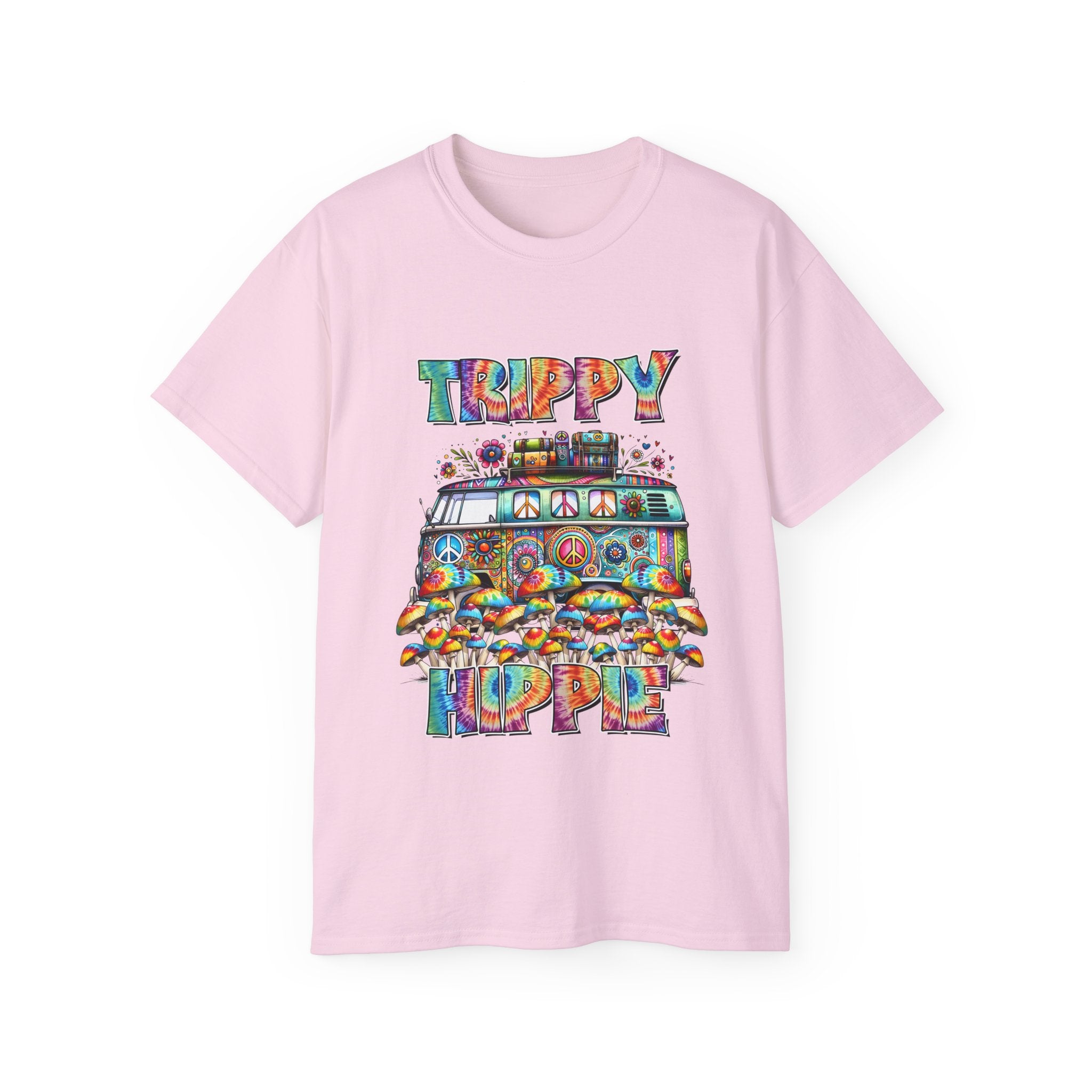 Hippie t-shirt, Trippy hippie t-shirt