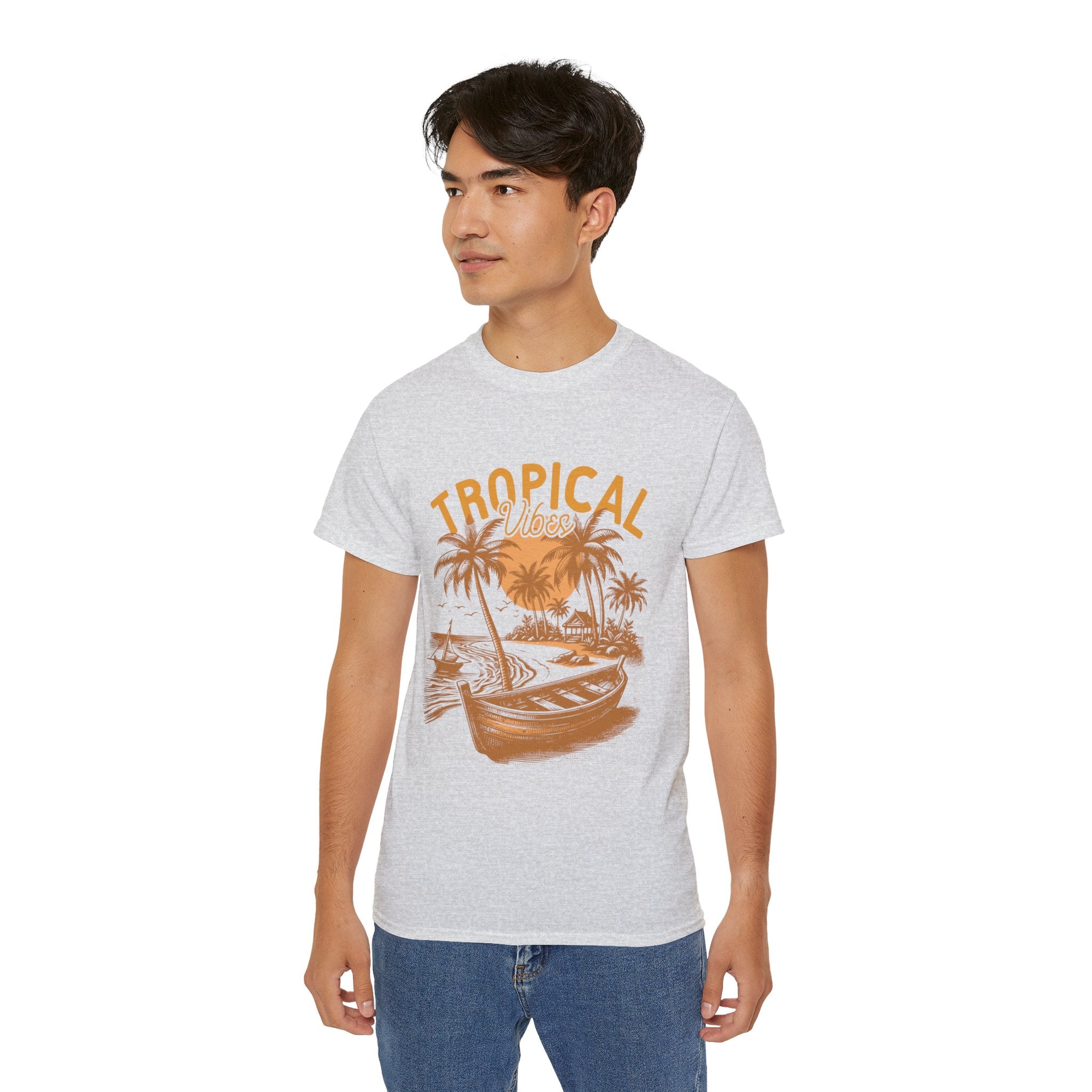 Vintage Summer Beach : Tropical t-shirt