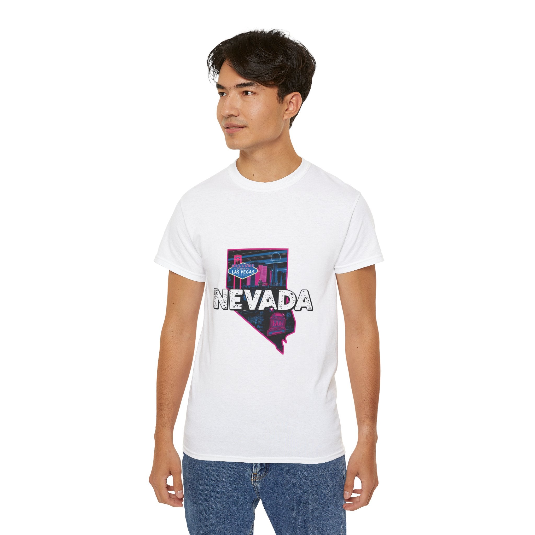 Retro  Iconic U.S. States : Nevada t-shirt