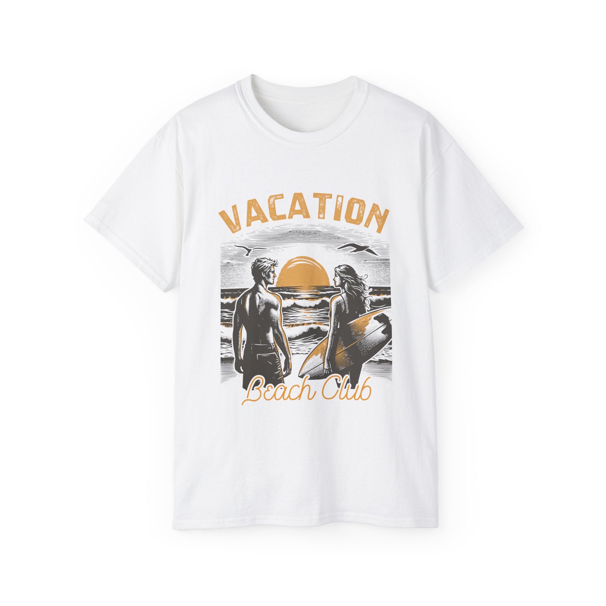 Vintage Summer Beach : T-shirt de vacances