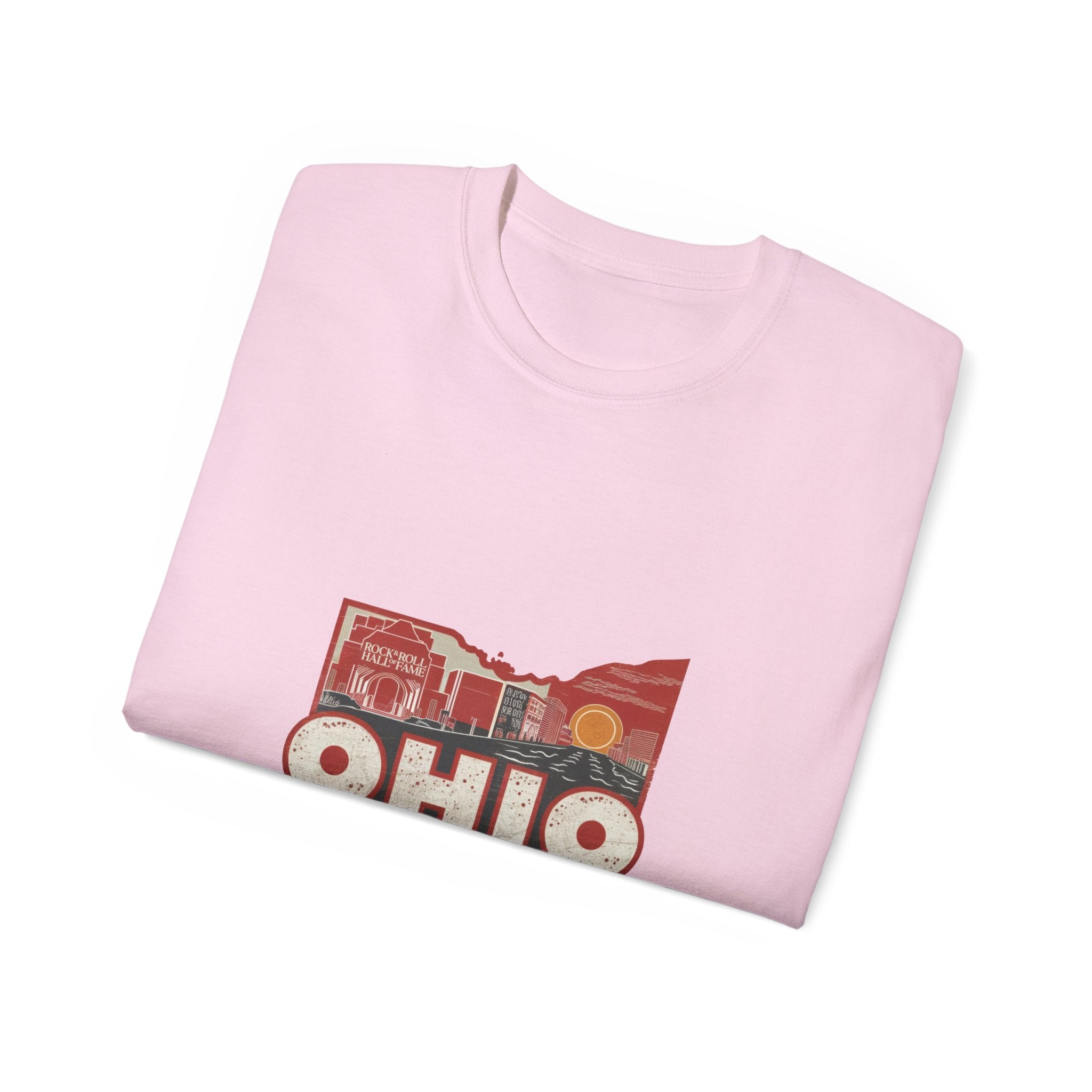 États américains emblématiques rétro : t-shirt Ohio