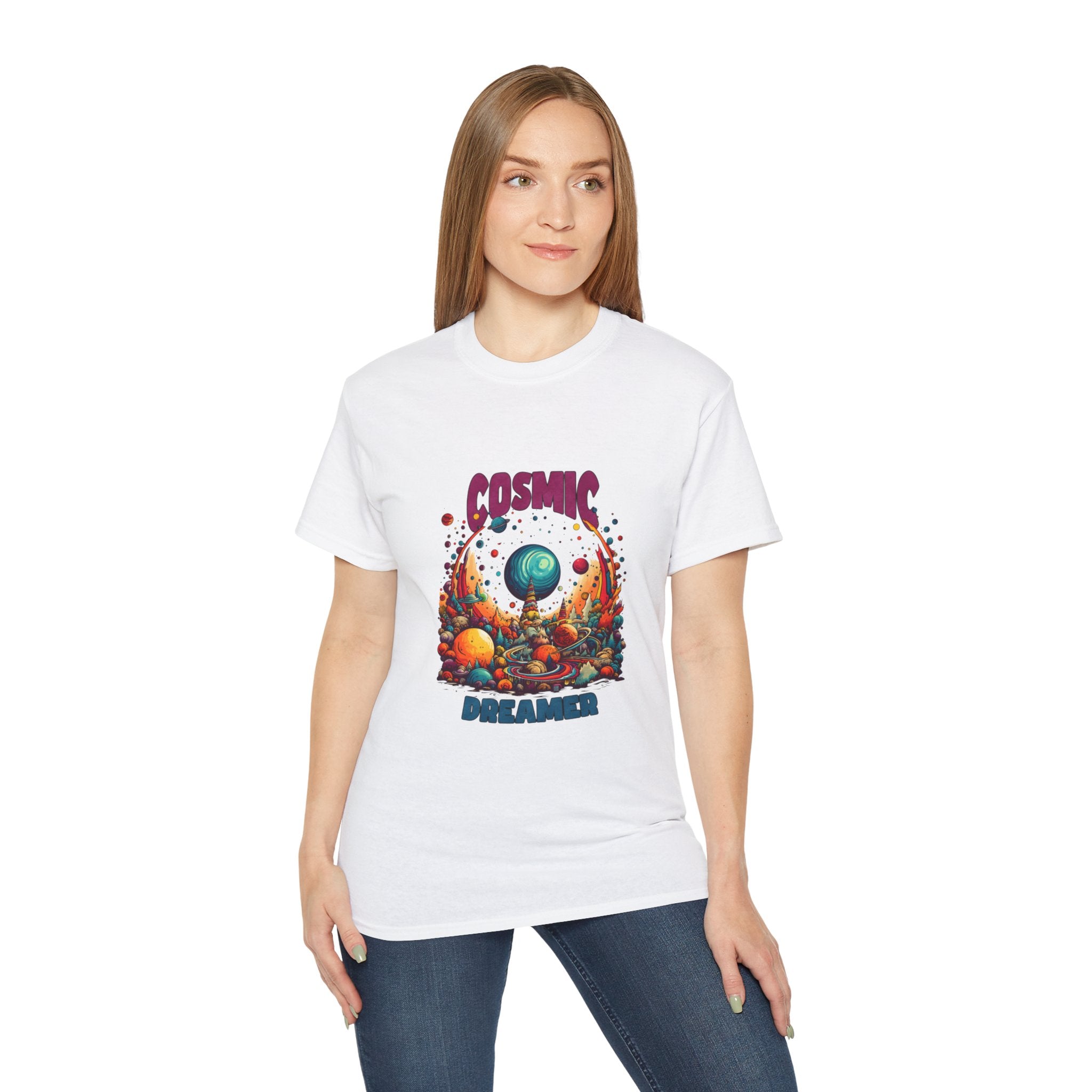 T-shirt hippie, t-shirt rêveur cosmique