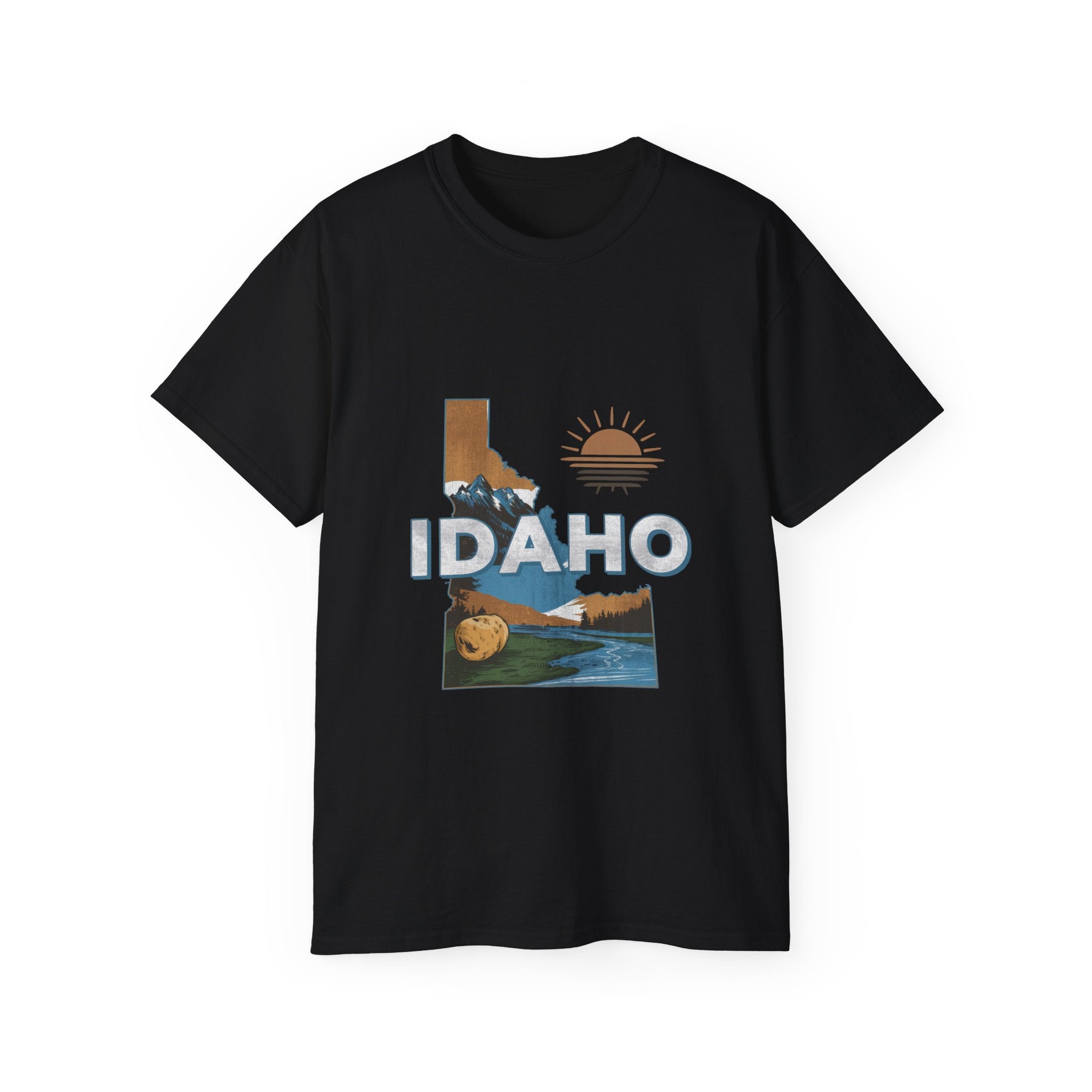 Retro  Iconic U.S. States : Idaho t-shirt