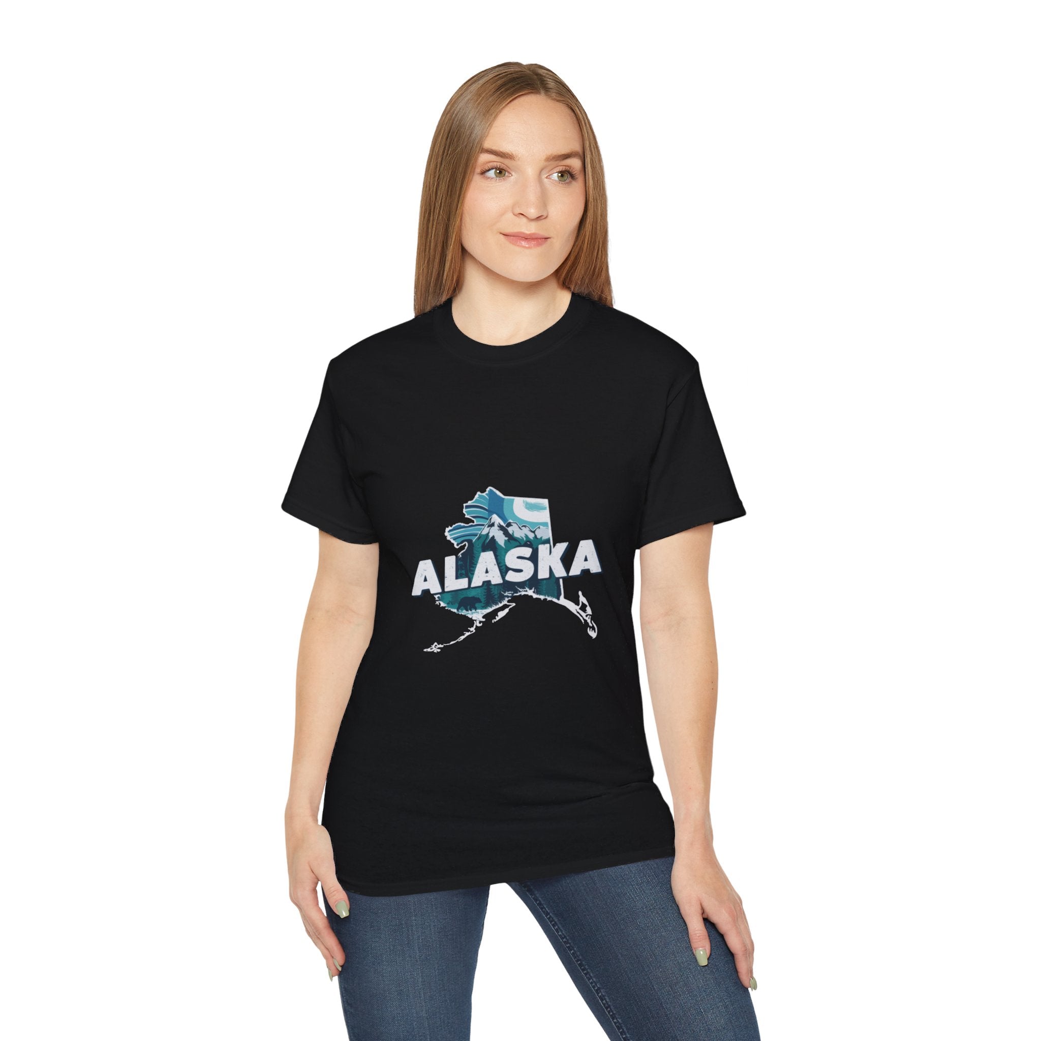 Retro  Iconic U.S. States : Alaska t-shirt