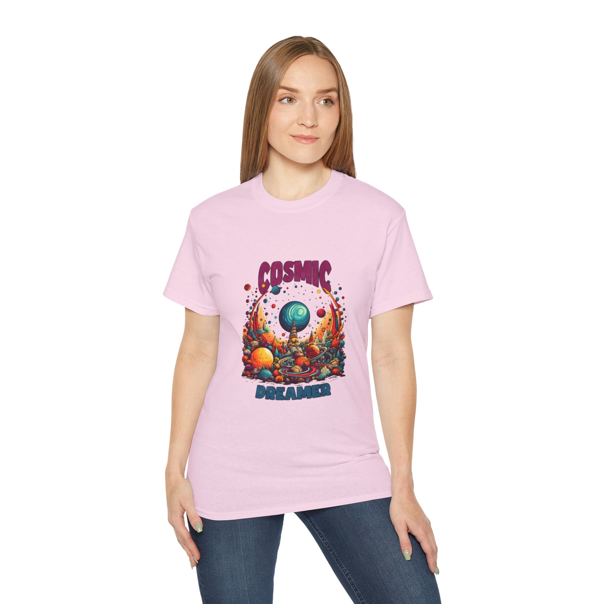 T-shirt hippie, t-shirt rêveur cosmique