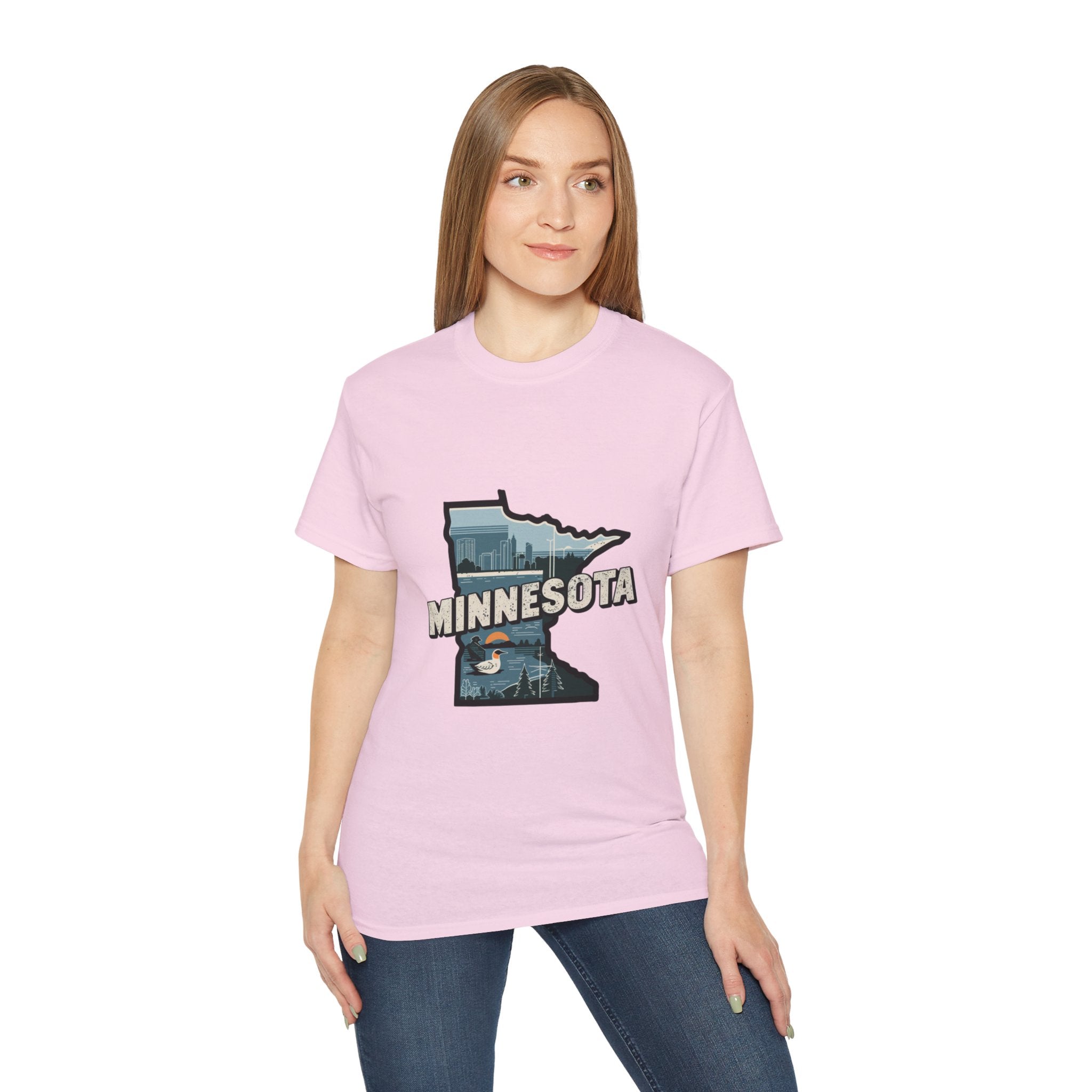 Retro  Iconic U.S. States :  Minnesota t-shirt