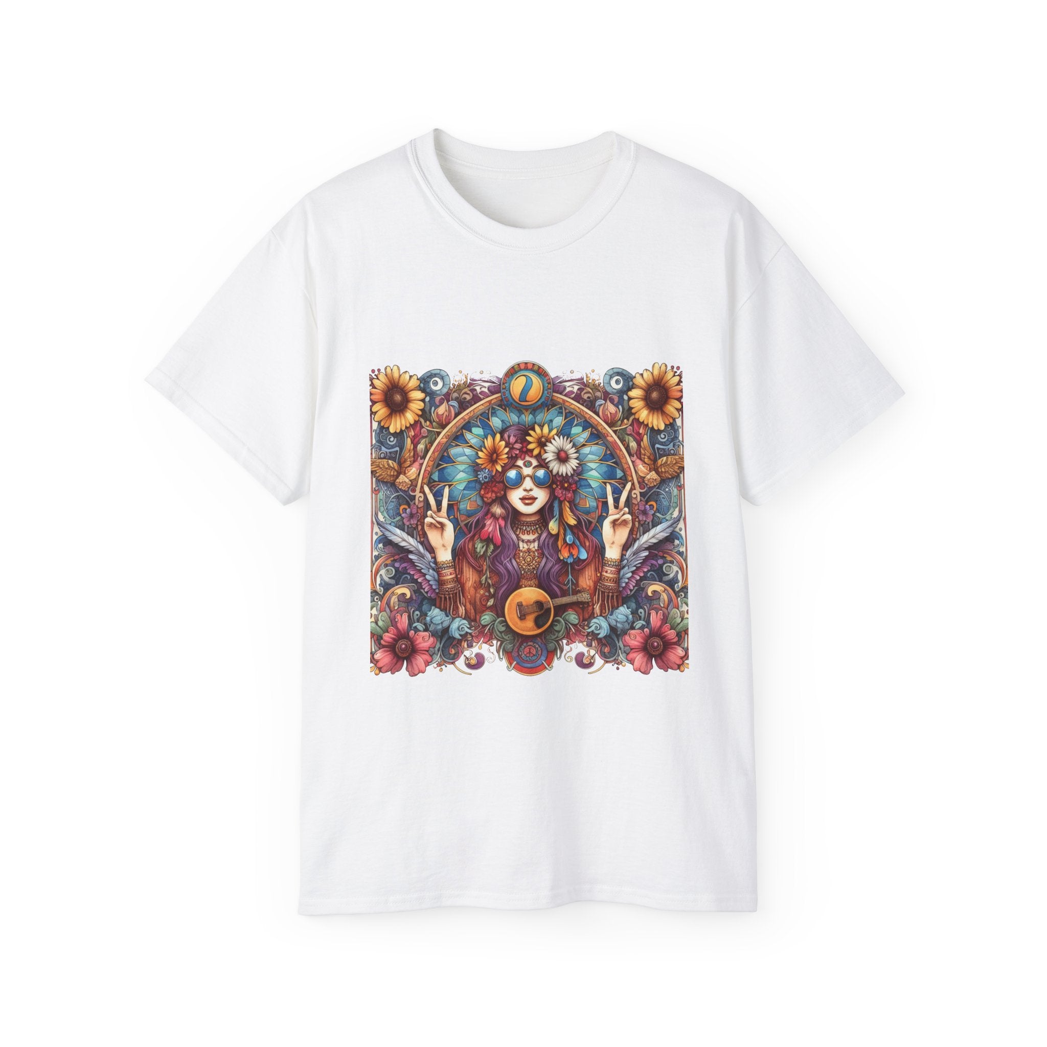 Hippie t-shirt, Flower Power t-shirt