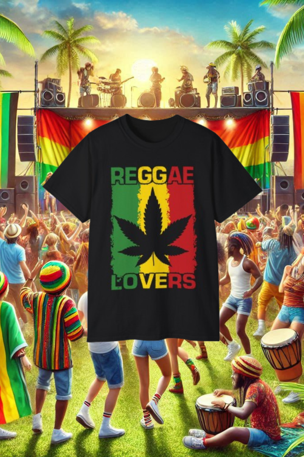 Reggae T-Shirts Collection: Bob Marley, Weed T-Shirts & Graphic Tees for Music Lovers - Unikiff