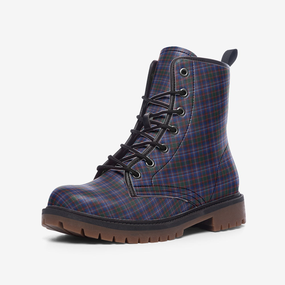 Discover the perfect blend of style and sustainability with Blue Plaid Vegan Combat Boots. Made from eco-friendly vegan leather, these boots offer comfort, durability, and timeless fashion for men and women.