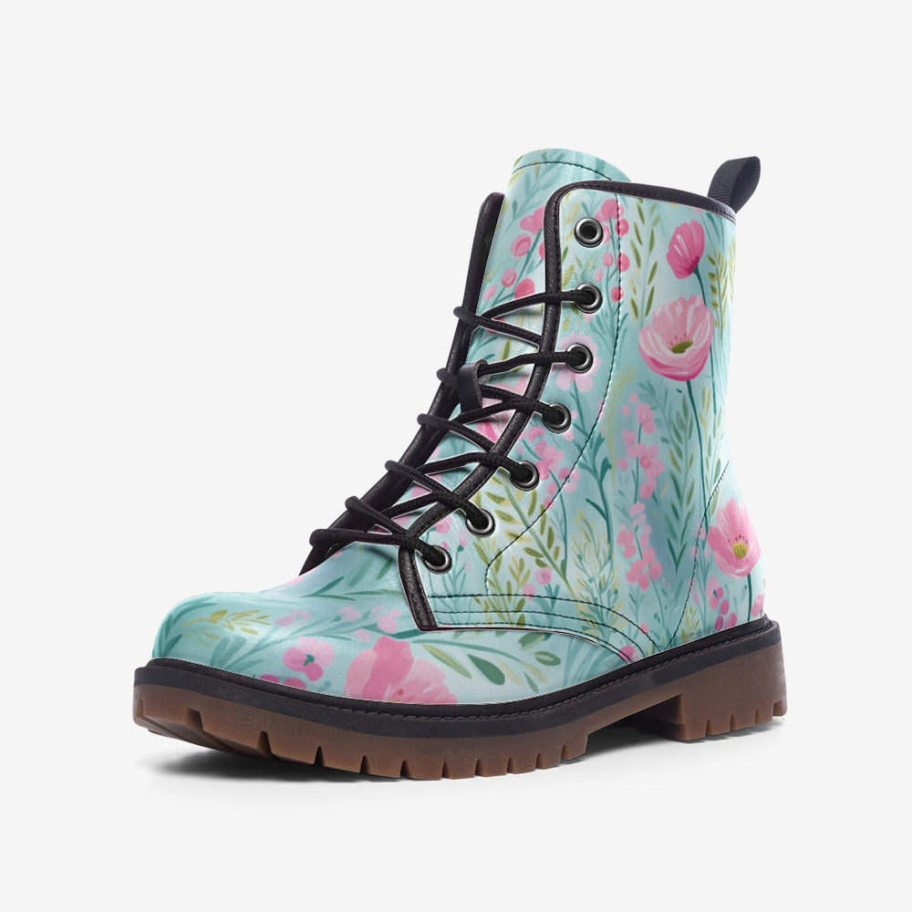 Step out in style with these Floral Vegan Combat Boots, made from high-quality vegan leather. Eco-friendly, cruelty-free, and perfect for daily wear. Order now for worldwide shipping!