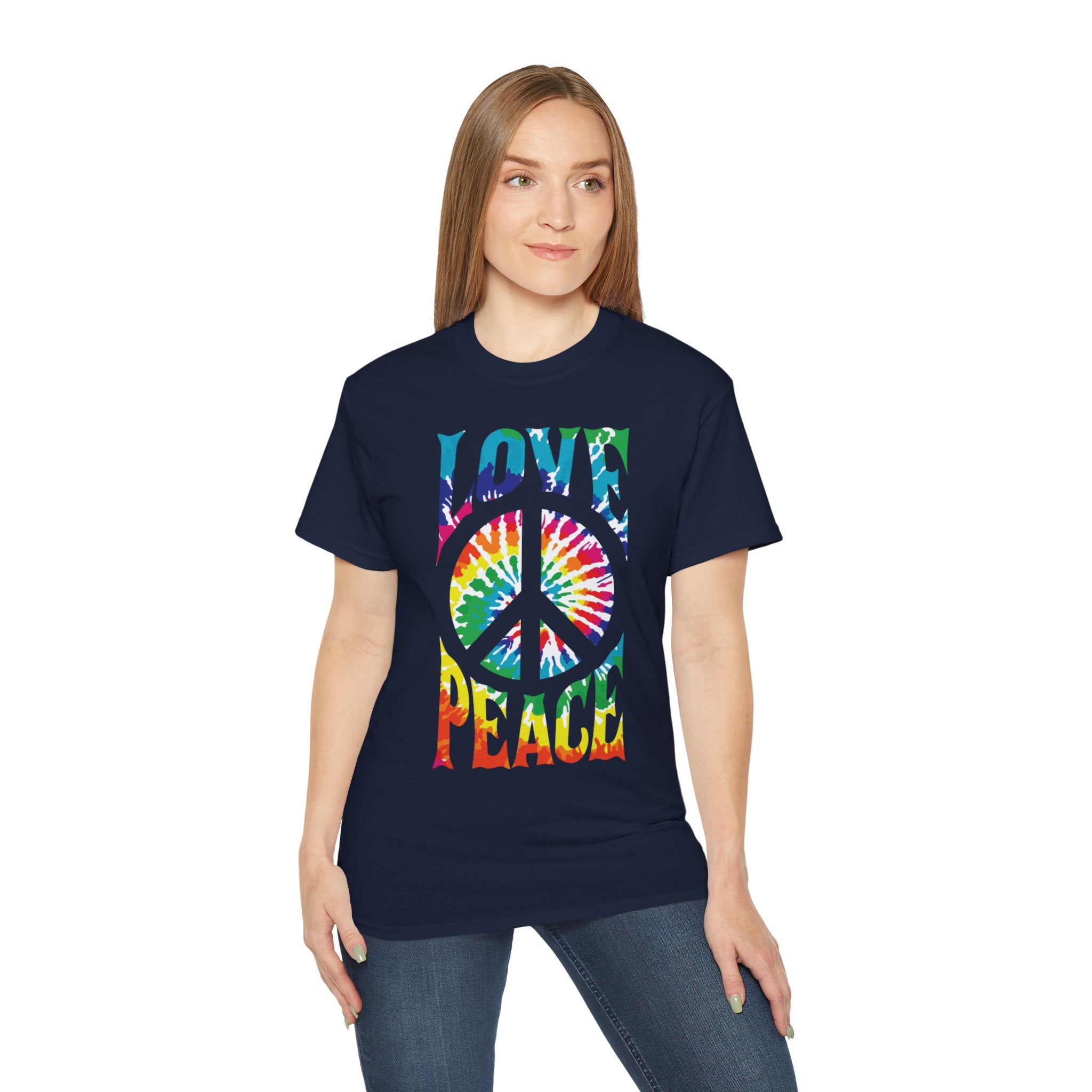 Unisex tie-dye T-shirt – breathable, comfortable, and bold.