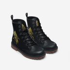 Hemp-inspired Vegan Leather Boots – Earthy and ethical.