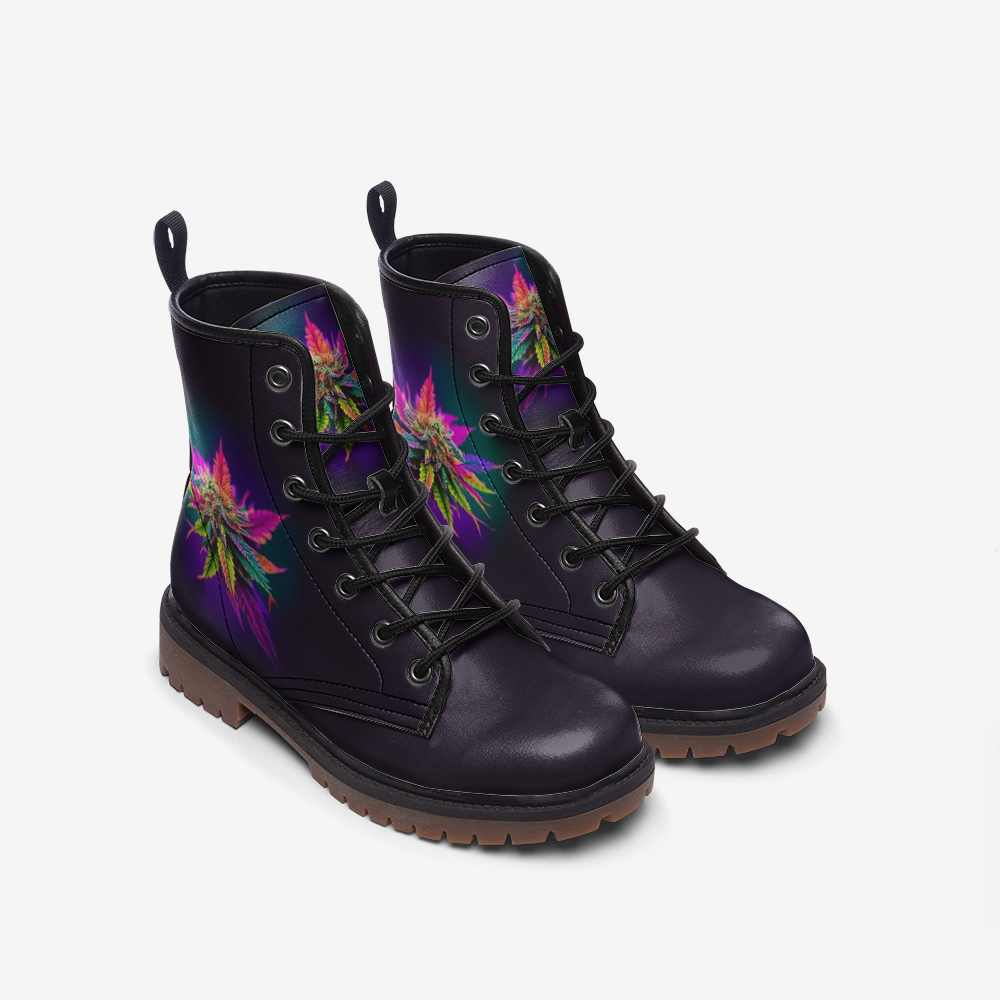 Colorful Vegan Leather Boots – cruelty-free and strikingly original
