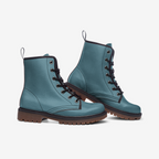 Vegan Leather Combat Boots – Built for peace and performance.