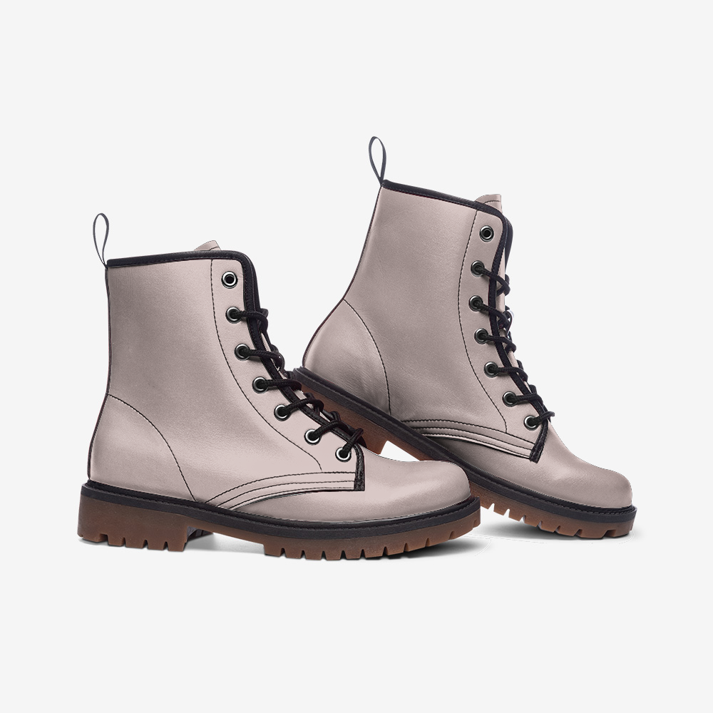 Vegan Leather Combat Boots – Comfort, meaning, and everyday strength.